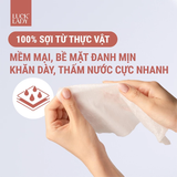  Khăn giấy, khăn mặt dùng một lần Luck Lady 80 tờ 