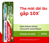 Kem đánh răng Colgate Maxfresh the mát dài lâu gấp 10 lần 