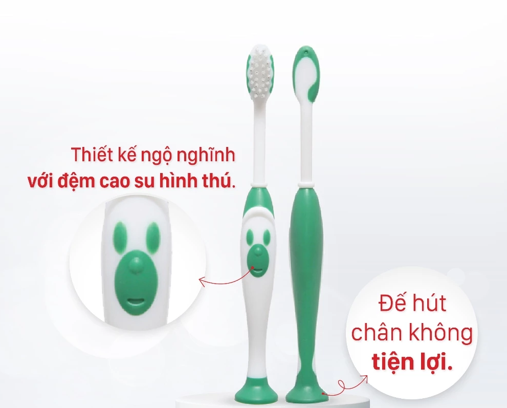  Bàn Chải Đánh Răng Trẻ Em Lipzo Kids S2 Hình Ngộ Nghĩnh Lông Chỉ Tơ Nha Khoa Siêu Mảnh Kháng Khuẩn 