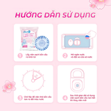  Hộp 4 Viên thả bồn cầu CleanZ hương đào khử mùi, tẩy sạch, thơm mát nhà vệ sinh 50g 