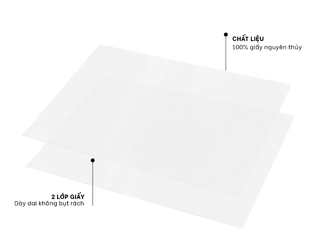  Khăn Giấy Lụa Treo Tường Rút Kéo LET-GREEN, 600 Tờ/ Bao, 2 Lớp/ Tờ 