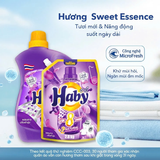  Nước giặt đậm đặc HABY ULTRAWASH 8in1 Nội địa Thái Lan  - Sạch sâu, thơm lâu 700h, công nghệ Microfresh Túi 700ml 