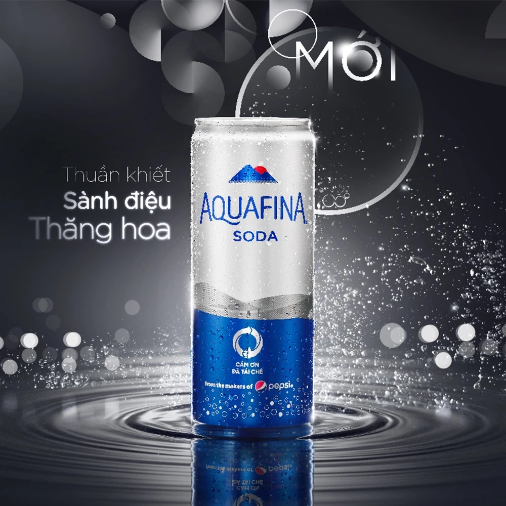  Nước Uống Có Gaz Aquafina Soda 320ml/lon 
