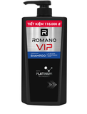  Dầu gội nam Cao Cấp Romano VIP Passion / Vision mùi Hương Bí Ẩn Nam Tính 830G 