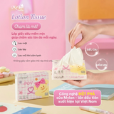  Khăn Giấy Dưỡng Ẩm MyLan Lotion Tissue - Để Bàn Lốc 5 Gói - Mềm Mịn 185x120mm 