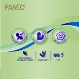  Khăn Giấy Rút Cho Bé PASEO Baby Mềm Mịn An Toàn Cho Da Nhạy Cảm (3 Lớp) 