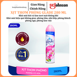  Xịt Thơm Phòng Khử Mùi Lưu Hương Bền Lâu GLADE  280ml 