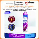  Xịt Thơm Phòng Khử Mùi Lưu Hương Bền Lâu GLADE  280ml 
