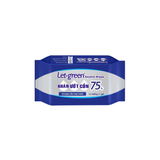  Khăn Ướt Cồn Mini LET-GREEN 12 Miếng/Gói 