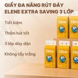  Giấy Đa Năng Rút Đáy 3 Lớp Elene Extra Saving – Tiện Lợi, Dai Bền, Tiết Kiệm 