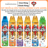  Bình xịt Muỗi & Côn trùng Jumbo Vape 600ml 