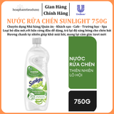  Nước rửa chén Sunlight chai 750g 
