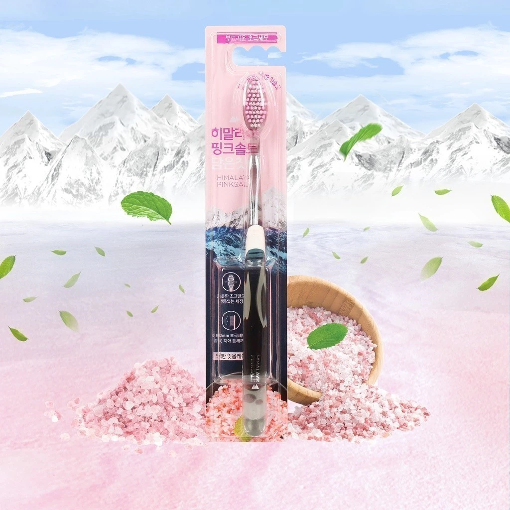 Bàn Chải Đánh Răng Bamboo salt Lông Siêu Mềm Êm Nướu, Sạch Răng 