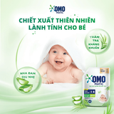  Nước Giặt Omo Matic Dịu Nhẹ Cho Bé Túi 3.6 kg Chiết Xuất Tràm Trà Và Nha Đam 