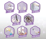  Găng tay cao su y tế Latex Có Bột Sgloves PREMIUM 5.0g 100 chiếc/hộp 