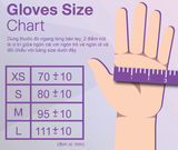  Găng tay y tế không bột nitrile Sgloves MÀU ĐEN 3.5g. Hộp 100 chiếc 