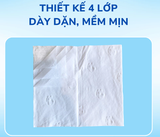  Giấy Vệ Sinh Rút Đáy Elene Hồng 320 Lần Rút 4 Lớp Mềm Mịn, Tiện Lợi, An Toàn 