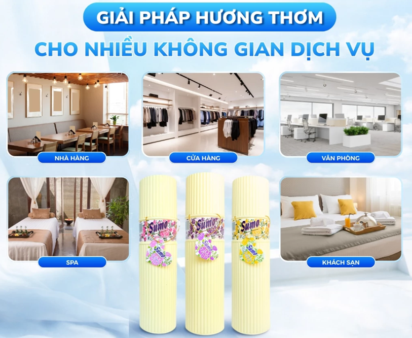  Nước Hoa Xịt Phòng Sumo 400ml 3 Mùi Hương Cao Cấp, Lan Toả Hương Thơm 