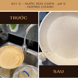  Nước rửa chén hương chanh Becker KI1-C - pH 5 - Dịu nhẹ da tay, tiết kiệm nước (Nhập khẩu Đức) 