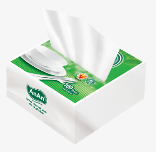  Khăn Ăn AnAn Pop – up  100 tờ  2 lớp 