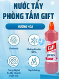  Tẩy toilet/bồn cầu Gift 900ml tiết kiệm tẩy rửa siêu sạch nhà tắm toilet bồn cầu đa năng không mùi 