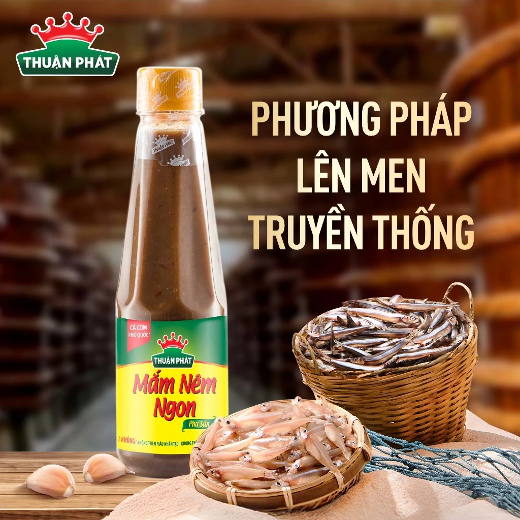  Mắm Nêm Ngon Pha Sẵn Thuận Phát 290g/1130g 