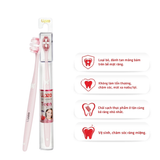  Bàn Chải Lipzo Teen Lông Chỉ Tơ Xoắn Kép Êm Dịu, Thiết Kế Vừa Khuôn Miệng Tuổi Trẻ, Phụ Nữ 
