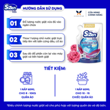  Túi Nước Giặt Xả Sizen 500ml - Lưu hương nước hoa lâu, Chống ẩm mốc, Không kích ứng da, Làm sạch vải 