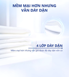  Khăn Giấy Rút Cao cấp Tempo Velvet Không Mùi 4 Lớp Bền Dai, An Toàn Thương Hiệu Đức (LỐC 4 GÓI) 