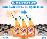  Nước Lau Bếp Và Tủ Lạnh SUMO 850ml Lau Bàn Ăn, Tủ Lạnh, Nước Lau Bếp Ngăn Ngừa Kiến 