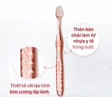  Bàn Chải Đánh Răng Trẻ Em Lipzo Crystal Kids Lông Mềm Kháng Khuẩn Bảo Vệ Nướu Cho Bé Từ 2 Tuổi 