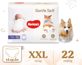 Tã quần Huggies Gentle Soft - Corgi M54/L40/XL34/XXL22 miếng êm mềm chiết xuất bơ hạt mỡ 