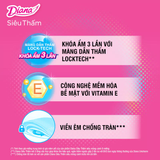  Băng vệ sinh Diana Siêu Thấm Siêu Mỏng Cánh 38 miếng/gói 