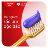  Kem Đánh Răng Colgate trắng răng Optic White Purple 100g công nghệ sắc tím, trung hòa ố vàng tức thì 