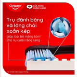  Bàn chải điện Colgate dùng pin, công nghệ sóng âm sạch mảng bám, hỗ trợ trắng răng 