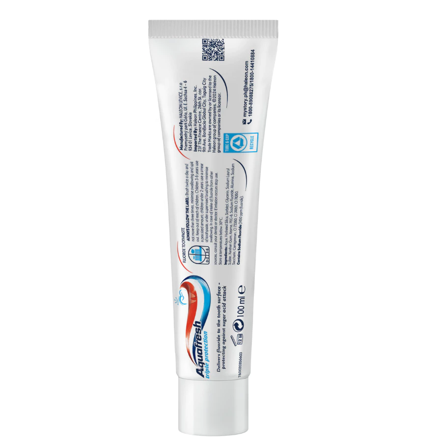  Kem đánh răng Aquafresh Fresh & Minty 100ml 