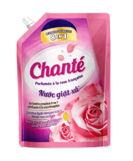  Nước giặt xả cao cấp 8 trong 1 Chanté túi 3.05kg 