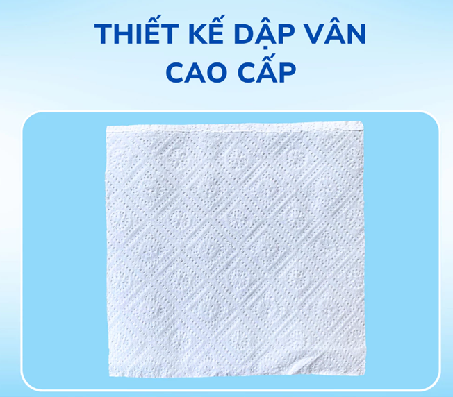 Giấy Lau Bếp Thấm Dầu Đa Năng Elene Tiện Lợi, Đa Năng, Tiết Kiệm - Túi 2 cuộn, 2 lớp, dài 30M 