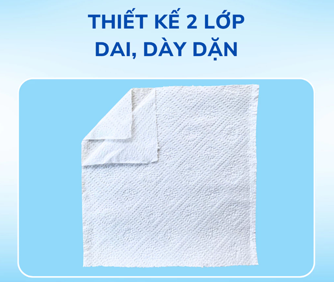  Khăn GIấy Lau Tay Đa Năng Rút Elene 100 Tờ 2 Lớp Thấm Hút Tốt, Tiện Lợi, An Toàn 