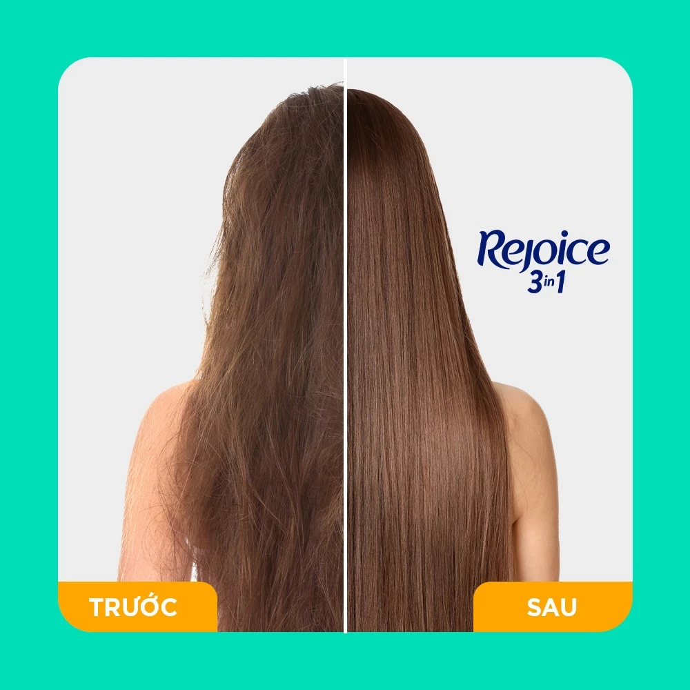  Dầu Gội REJOICE Siêu Mượt / Hoa Hồng Jeju/ Giảm Ngứa Da Đầu - Chai 630ml 