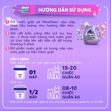 Nước Giặt Xả MaxKleen 3.8L công nghệ ultra kép 2 in 1 