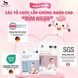  Bỉm tã dán ngày Applecrumby Slimdry Easyday Tape size NB - XL thoải mái và êm ái cho bé 