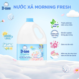  Nước xả vải D-nee cho trẻ sơ sinh, thơm lâu, giúp quần áo mềm mại phù hợp cho làn da nhạy cảm Can 2800ml 