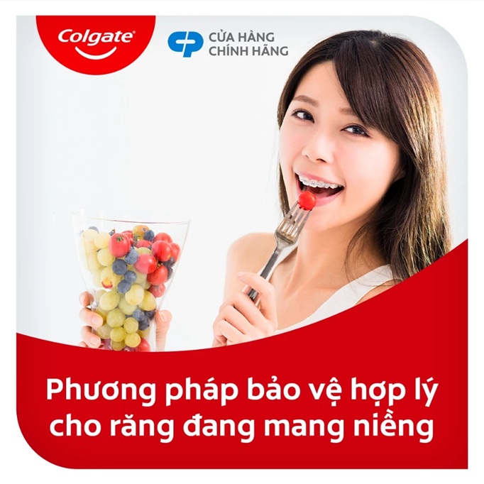  Nước súc miệng Colgate Ortho với công thức chuyên biệt cho người niềng răng 500ml 