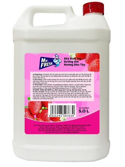  Nước rửa tay Premium Hand Soap Mr Fresh Hàn Quốc 5L 