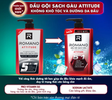  Dầu gội nam sạch gàu 5in1 Romano hương nước hoa 610g / 650g 