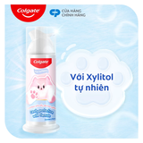  Kem đánh răng Colgate cho bé Fluffy họa tiết thú cưng hương dâu, dạng nhấn dễ sử dụng 85g 