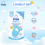  Nước giặt D-nee cho trẻ sơ sinh, mềm dịu, thơm nhẹ, không hư hại quần áo - Túi 530ml - 4 Hương thơm 