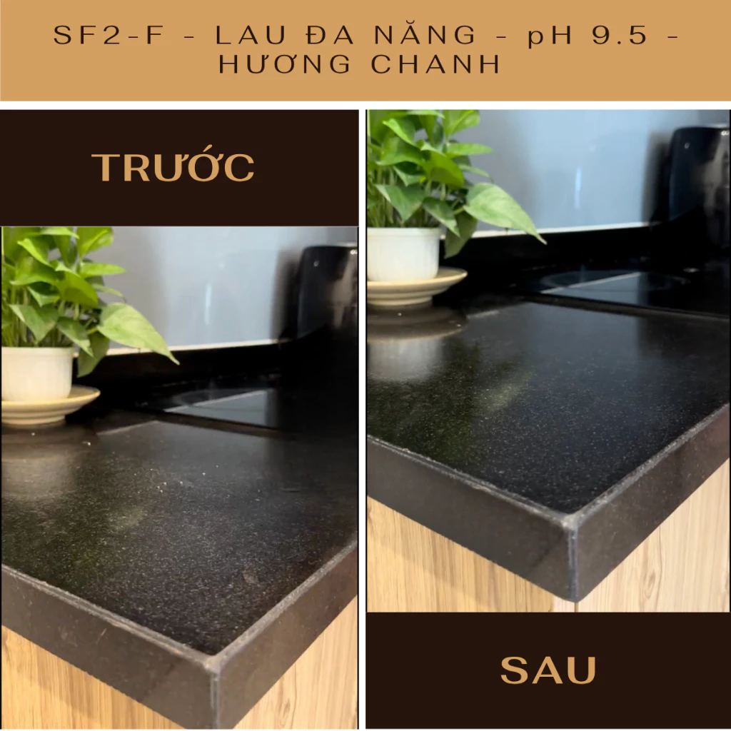  Nước lau đa năng hương chanh Becker SF2-F - pH 9.5 (Nhập khẩu Đức) 