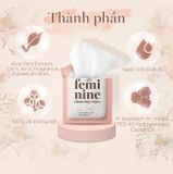  Khăn ướt vệ sinh vùng kín phụ nữ EcoWipes gói 1 tờ travel size hương hoa Daisy Hộp 20 gói 